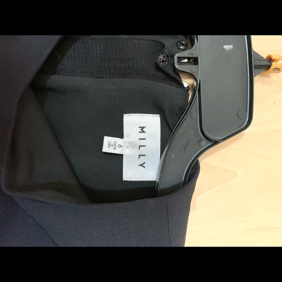 Milly sleeveless Leather Bustier Dress in size 6. - Picture 4 of 7